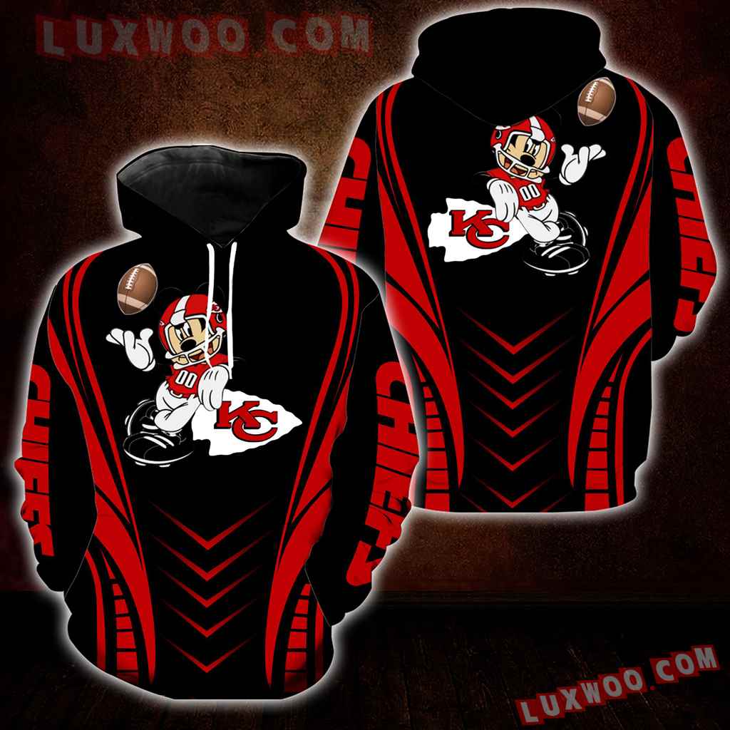 Kansas City Chiefs Mickey Mouse New Full All Over Print S1251