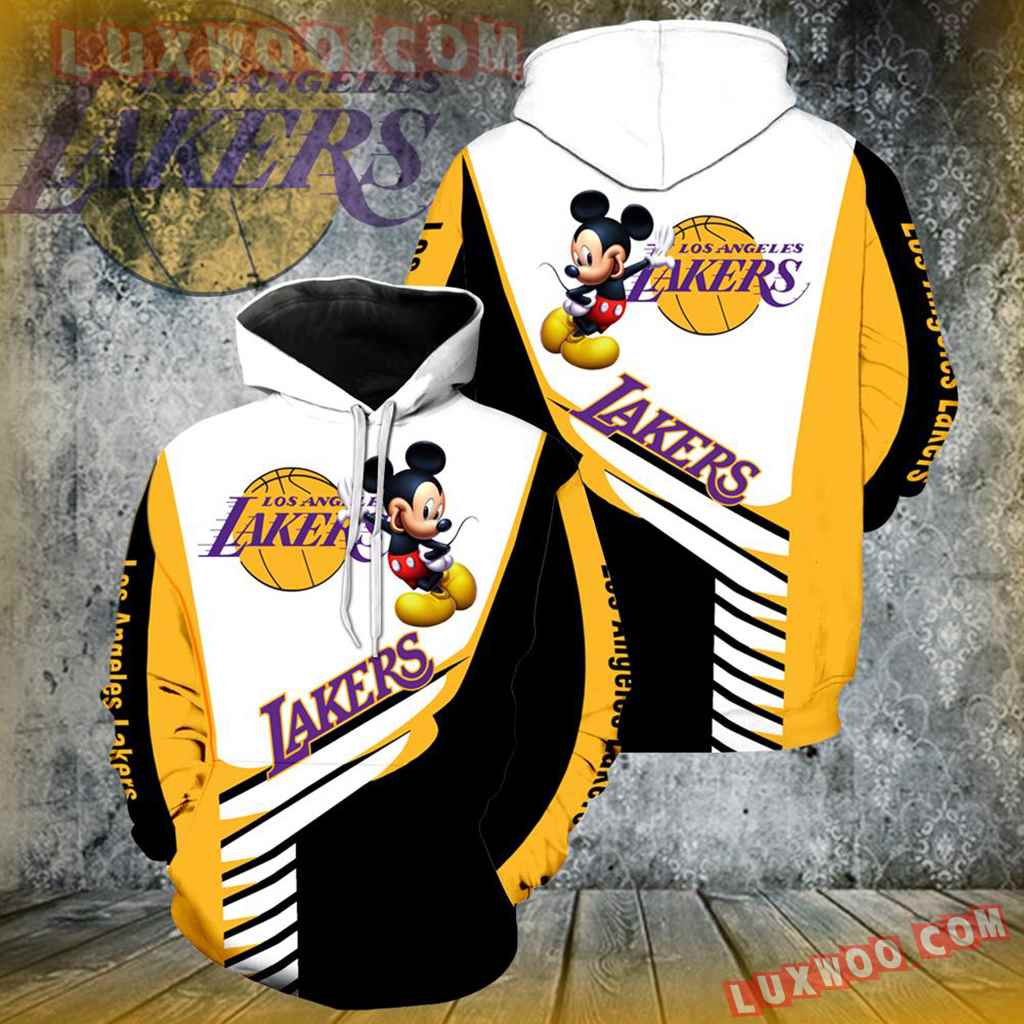 Los Angeles Lakers Mickey Mouse Full Over Print K1080