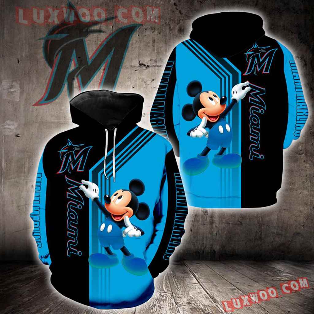 Miami Marlins Mickey Mouse New Full All Over Print V1505