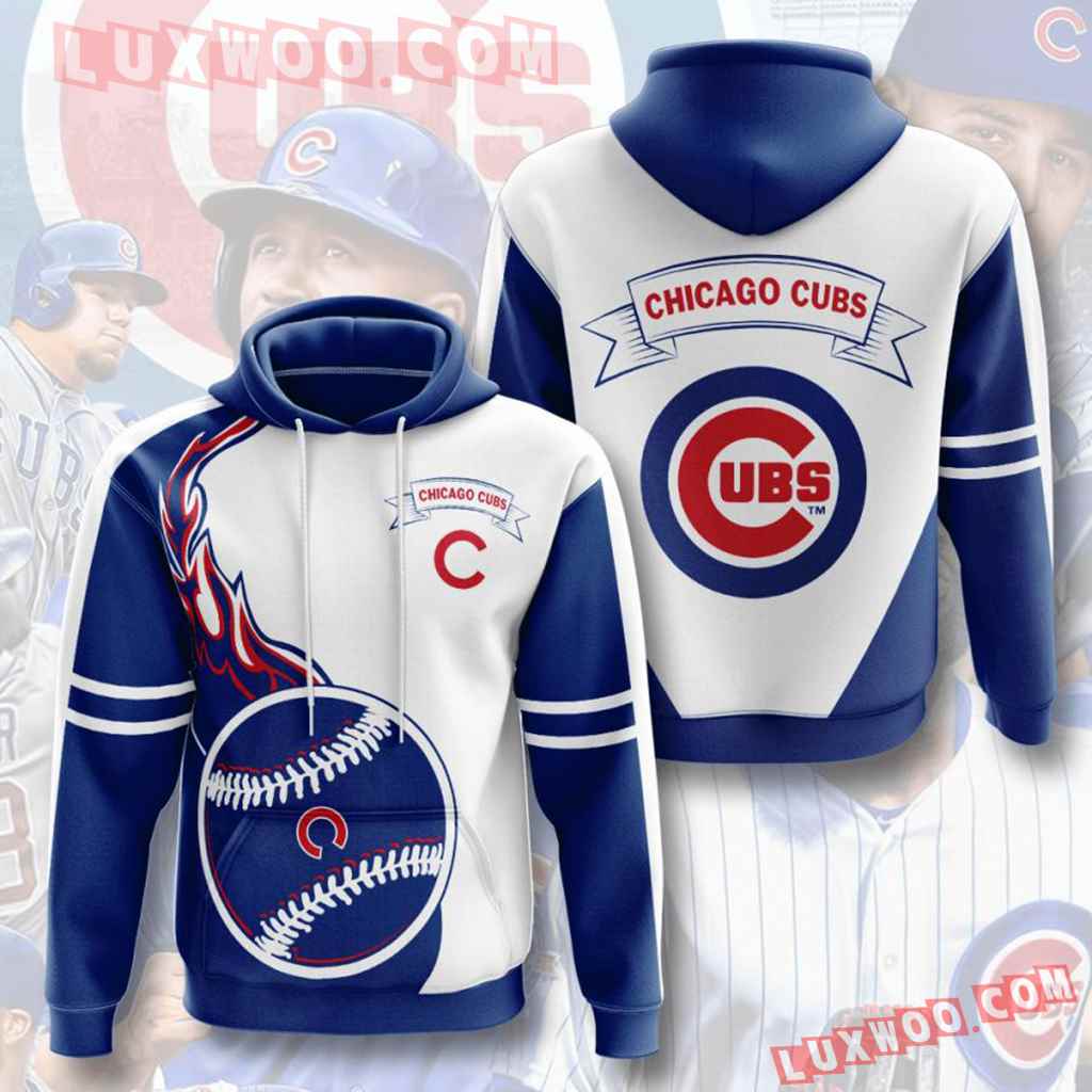 Mlb Chicago Cubs 3d Hoodie V3