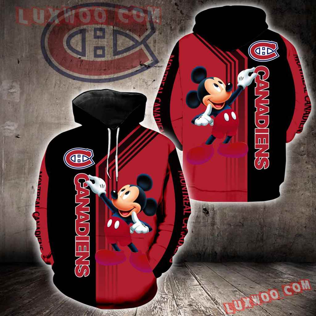 Montreal Canadiens Mickey Mouse New Full All Over Print V1539