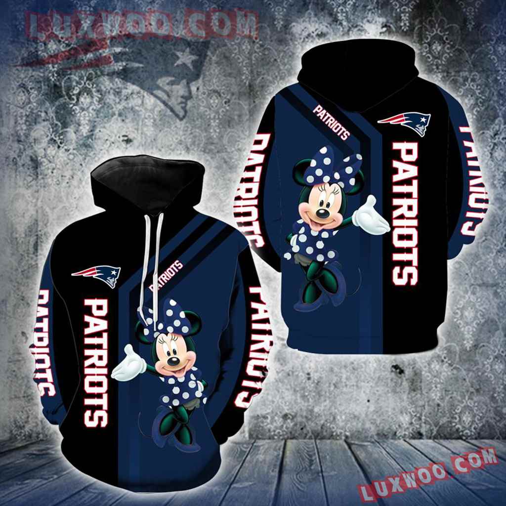 New England Patriots Minnie Mouse New Full All Over Print V1472