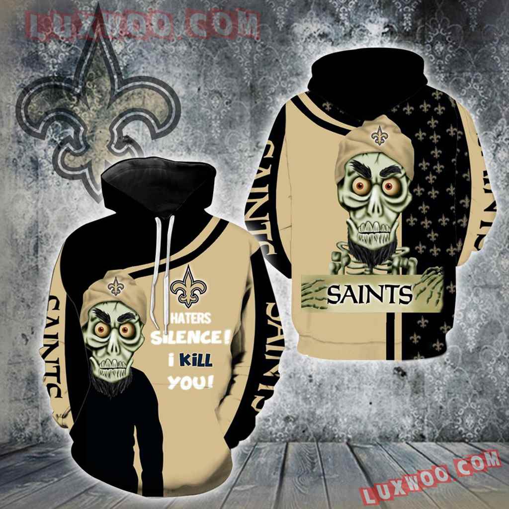 New Orleans Saints Achmed New Skull Full All Over Print K1209