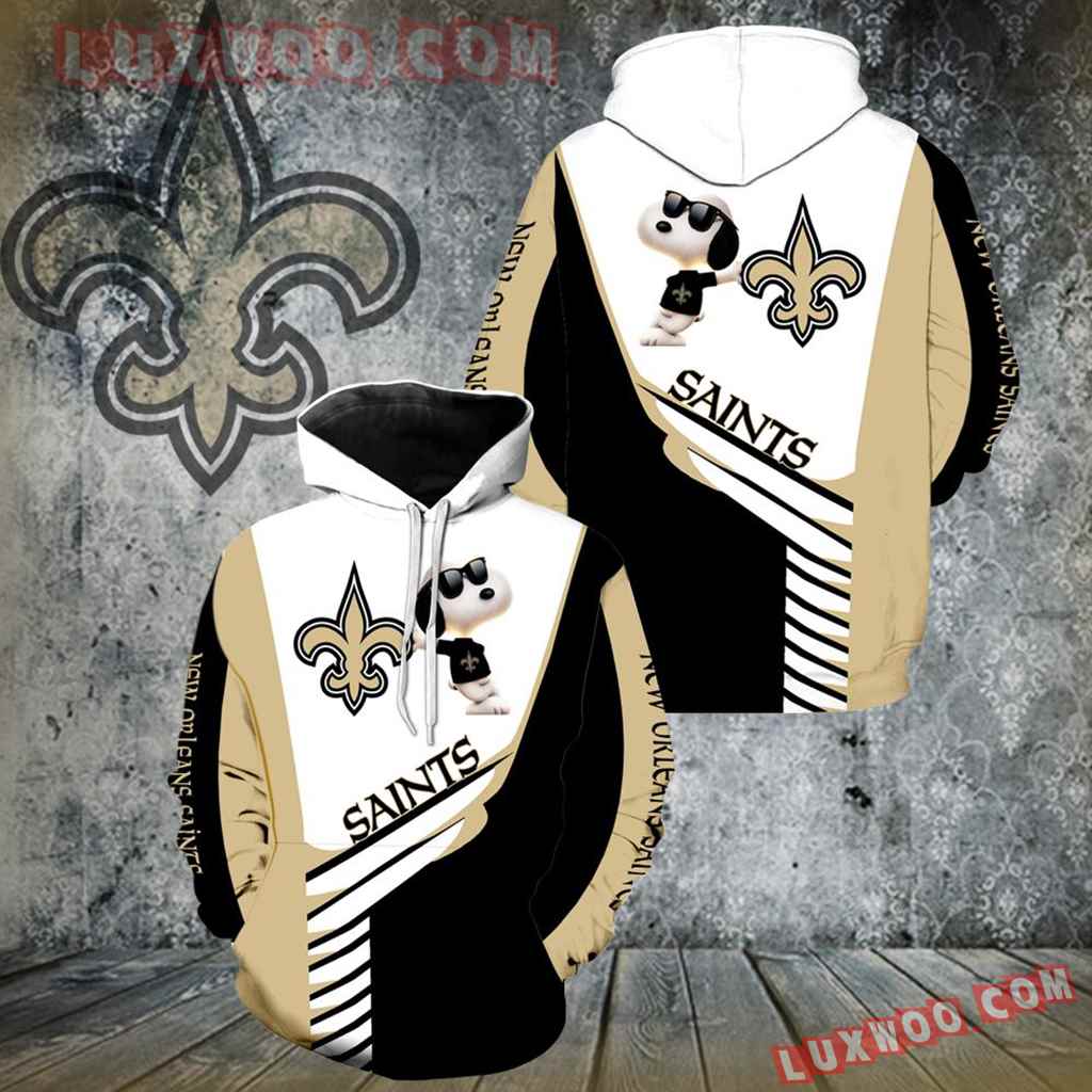 New Orleans Saints Snoopy New Full Over Print K1105