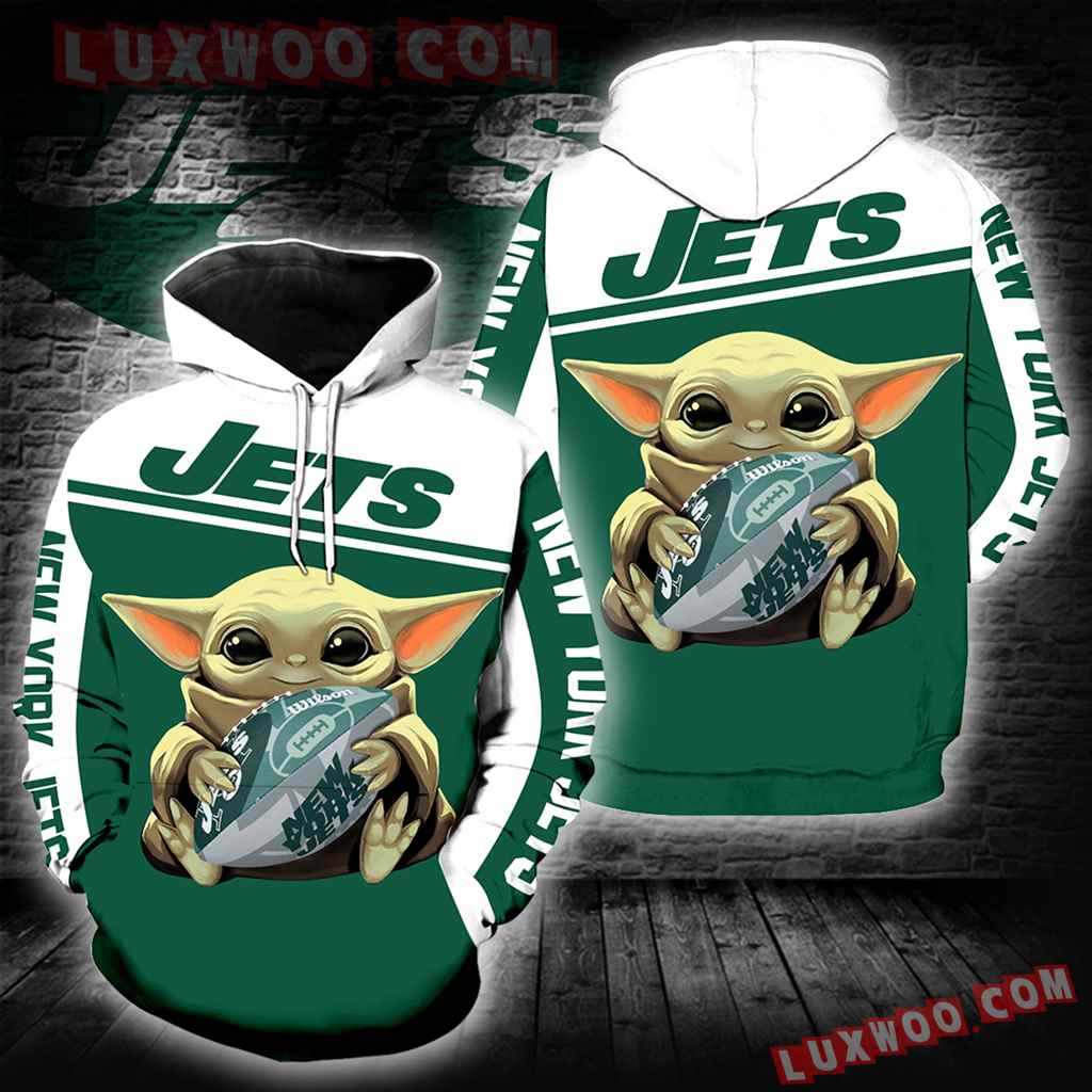 New York Jets Baby Yoda New Full All Over Print K1259