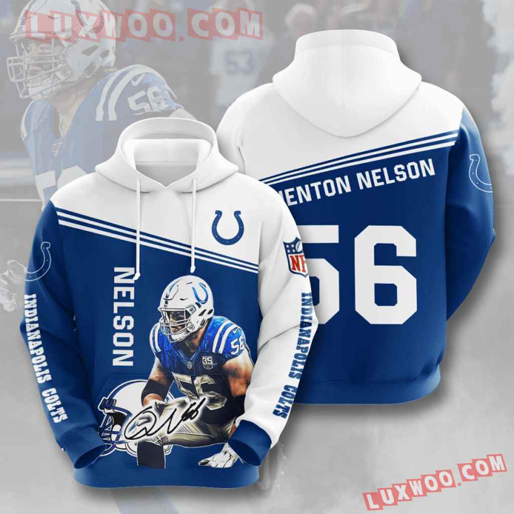 Nfl Indianapolis Colts 3d Hoodie For Men For Women All Over Printed Hoodie 8