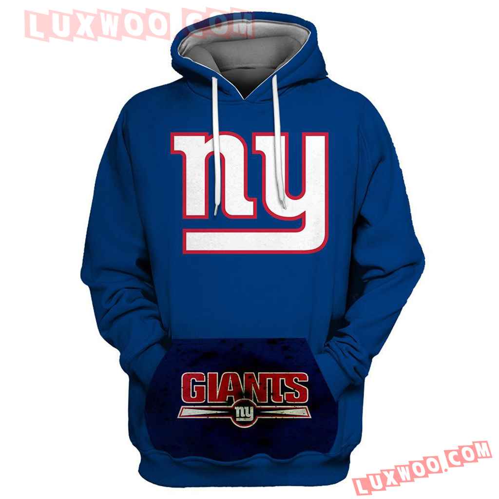 Nfl New York Giants 3d Hoodie For Men For Women All Over Printed Hoodie 3
