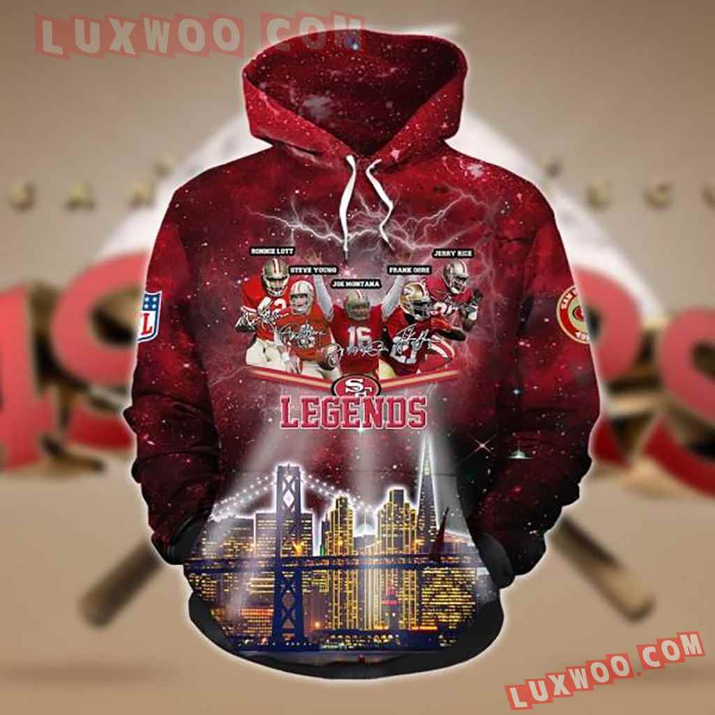 Nfl San Francisco 49ers 3d Hoodie 3746