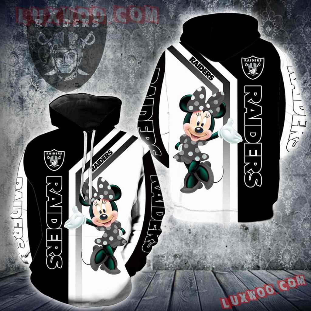 Oakland Raiders Minnie Mouse New Full All Over Print V1462