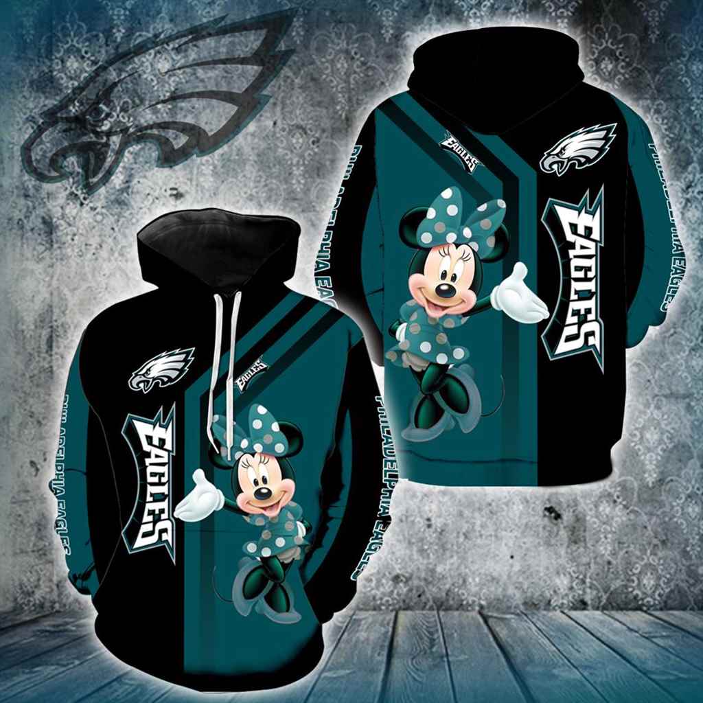 Philadelphia Eagles Minnie Mouse New Full All Over Print V1451