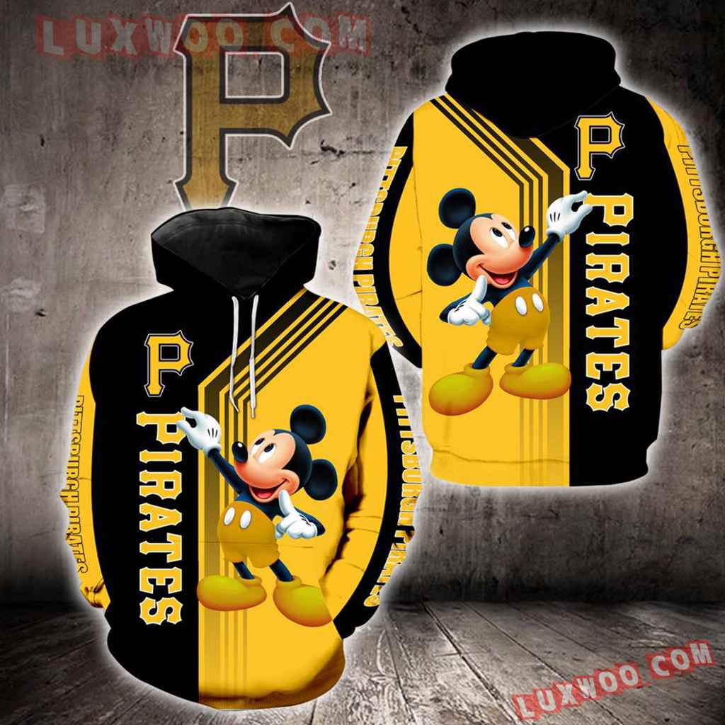 Pittsburgh Pirates Mickey Mouse New Full All Over Print V1506