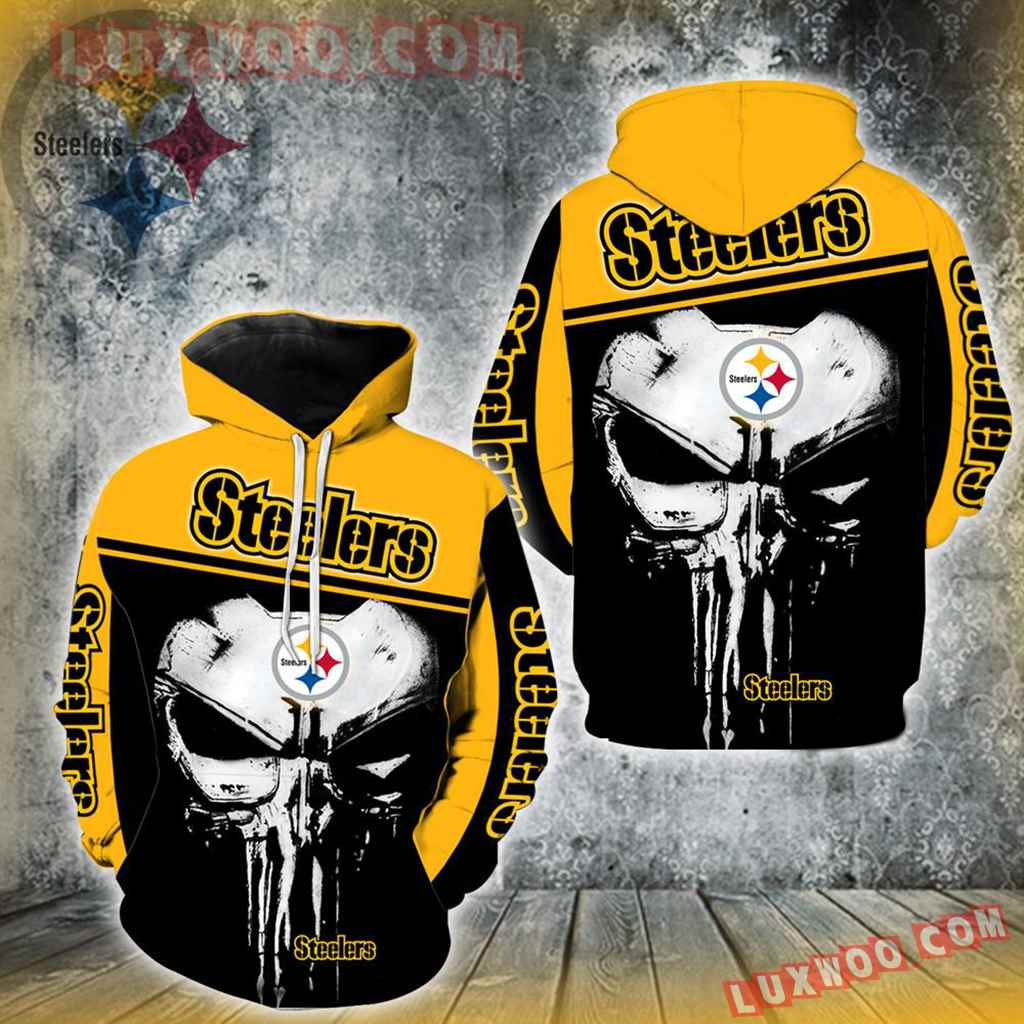 Pittsburgh Steelers Punisher New Skull Full All Over Print K1216 ...