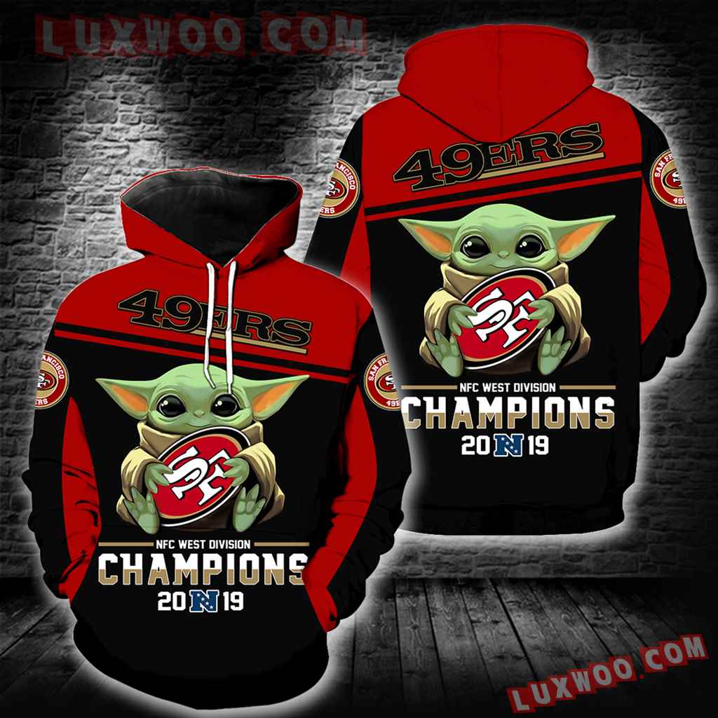 San Francisco 49ers Champions 2019 Baby Yoda New Full All Over Print V1566