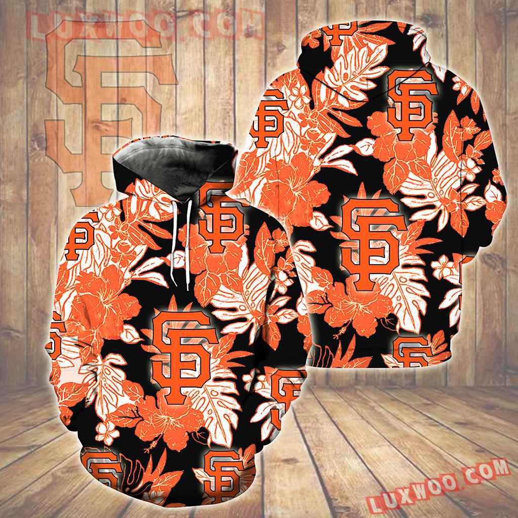 San Francisco Giants Hawaiian Tropical Flower New Full All Over Print K1565