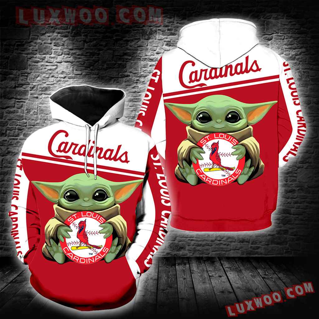 St Louis Cardinals Baby Yoda New Full All Over Print K1276