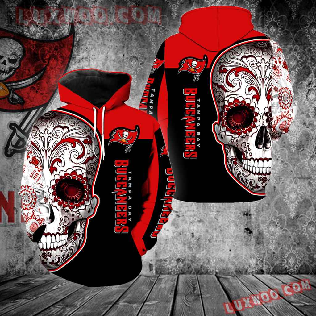 Tampa Bay Buccaneers Skull Full Over Print K1097 - Luxwoo.com