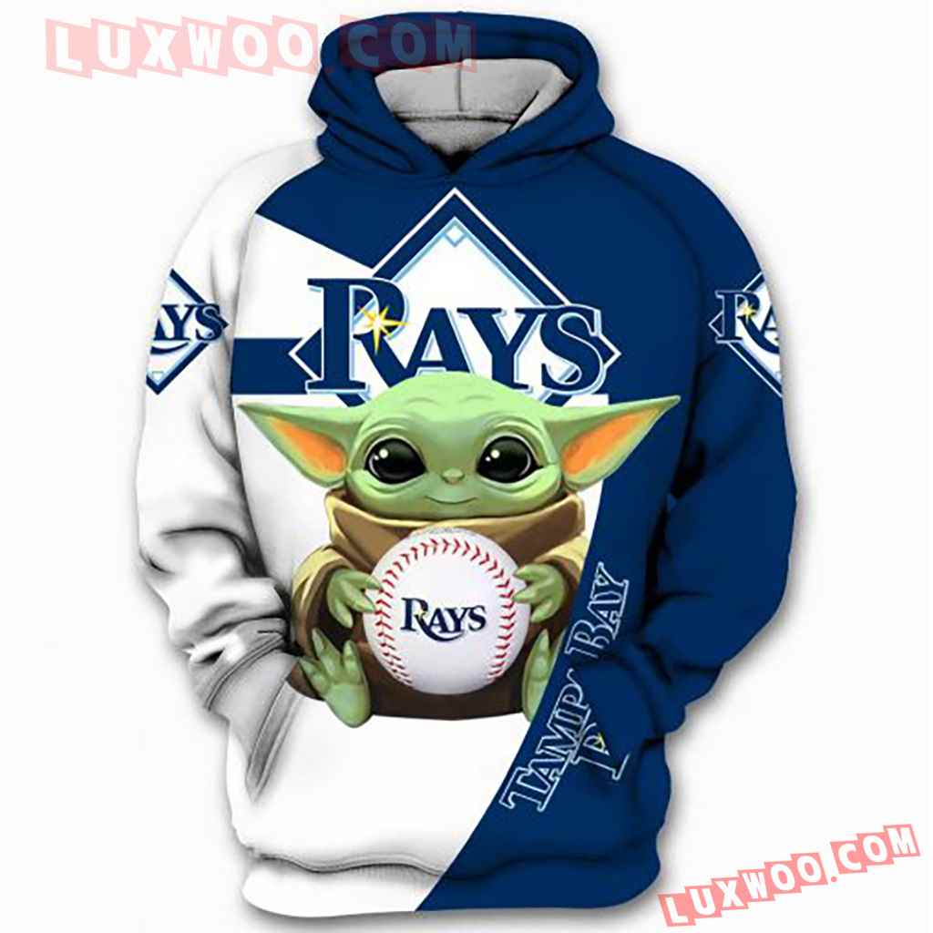 Tampa Bay Rays Baby Yoda New Full All Over Print K3149