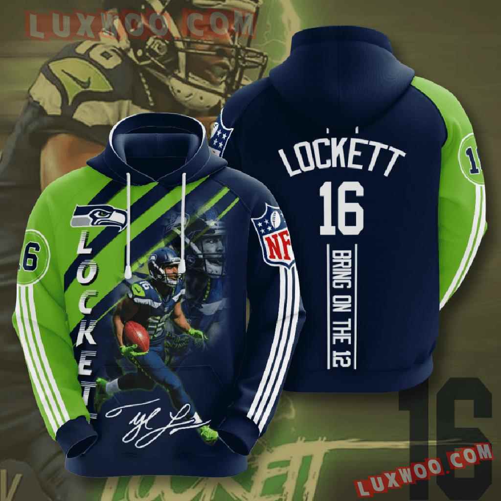 Nfl Seattle Seahawks 3d Hoodies Printed Zip Hoodies Sweatshirt Jacket V21