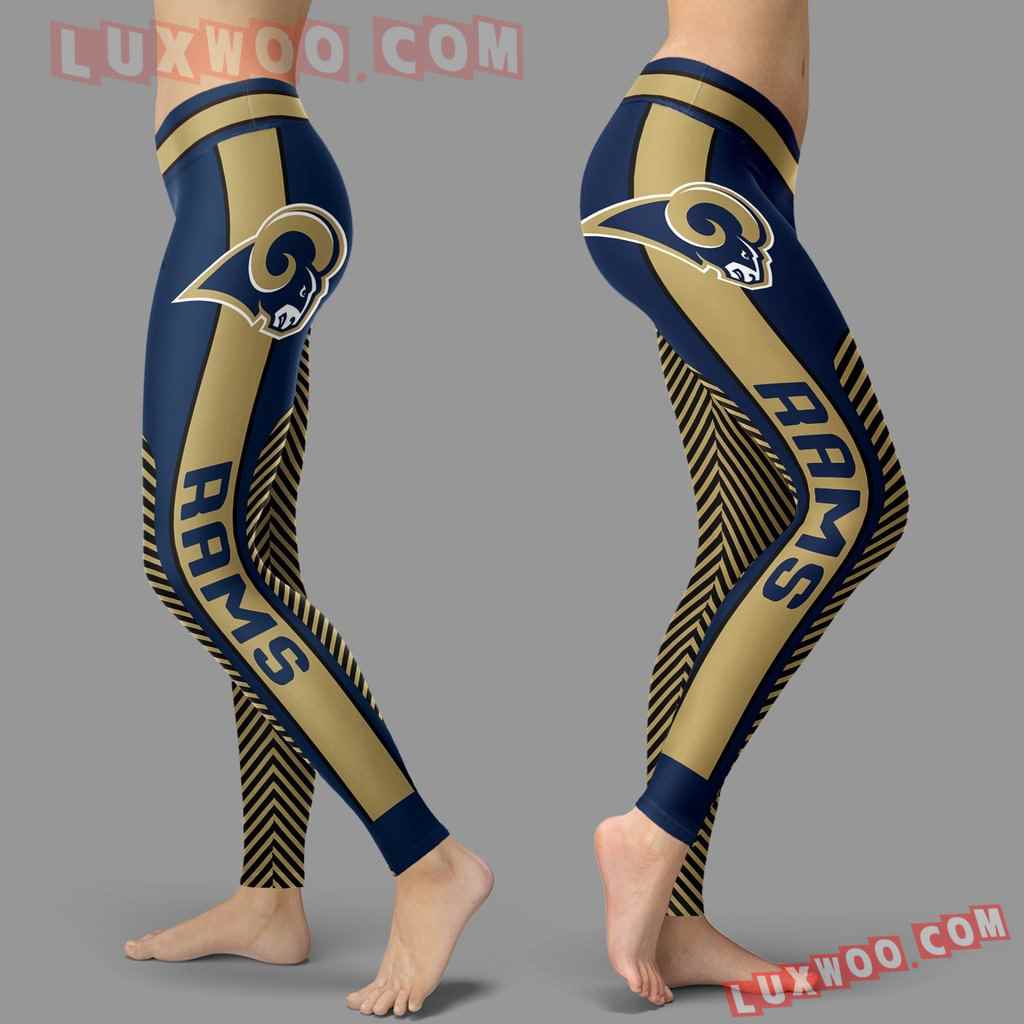Nfl Los Angeles Rams Leggings 3d Custom Print Leggings Sport V1