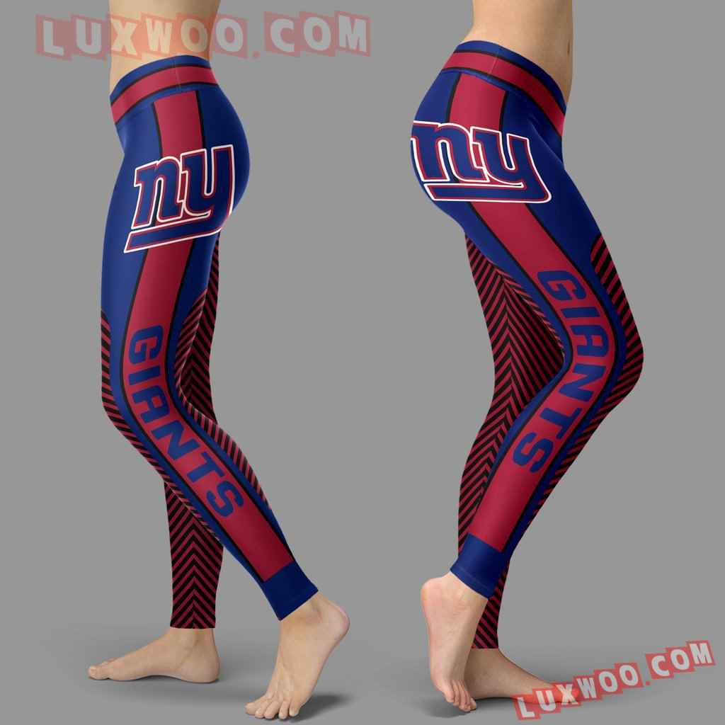 Nfl New York Giants Leggings 3d Custom Print Leggings Sport V1
