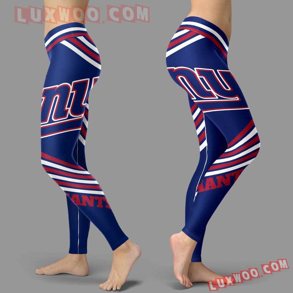 Nfl New York Giants Leggings 3d Custom Print Leggings Sport V2