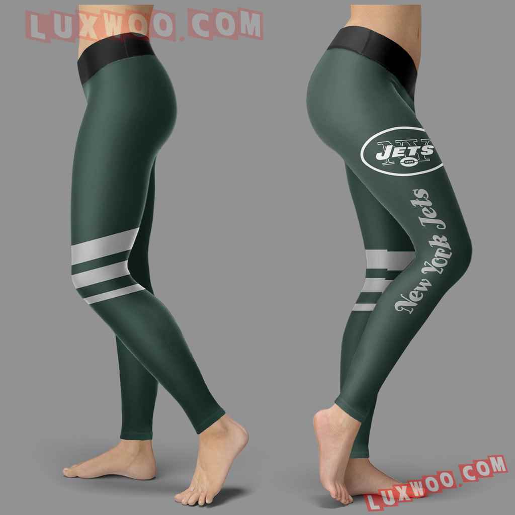 Nfl New York Jets Leggings 3d Custom Print Leggings Sport V3