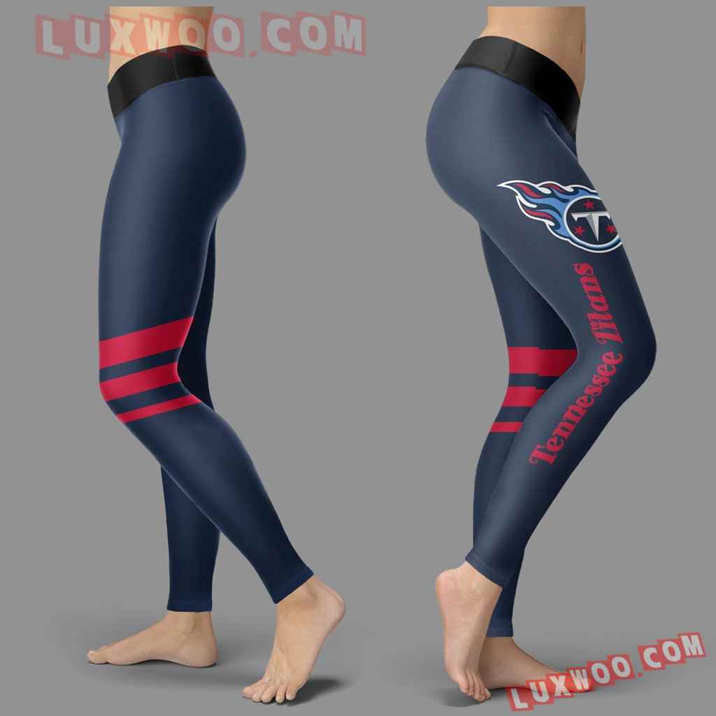 Nfl Tennessee Titans Leggings 3d Custom Print Leggings Sport V3
