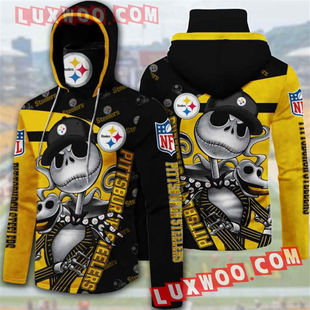 Nfl Pittsburgh Steelers Hoodies Custom All Over Print 3d Pullover Hoodie V9