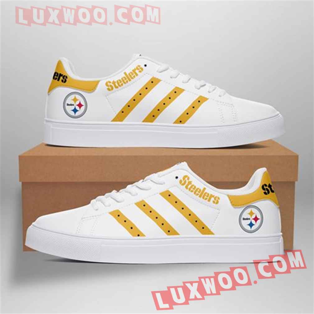 Nfl Pittsburgh Steelers Low Top Shoes Sneaker Sport V2