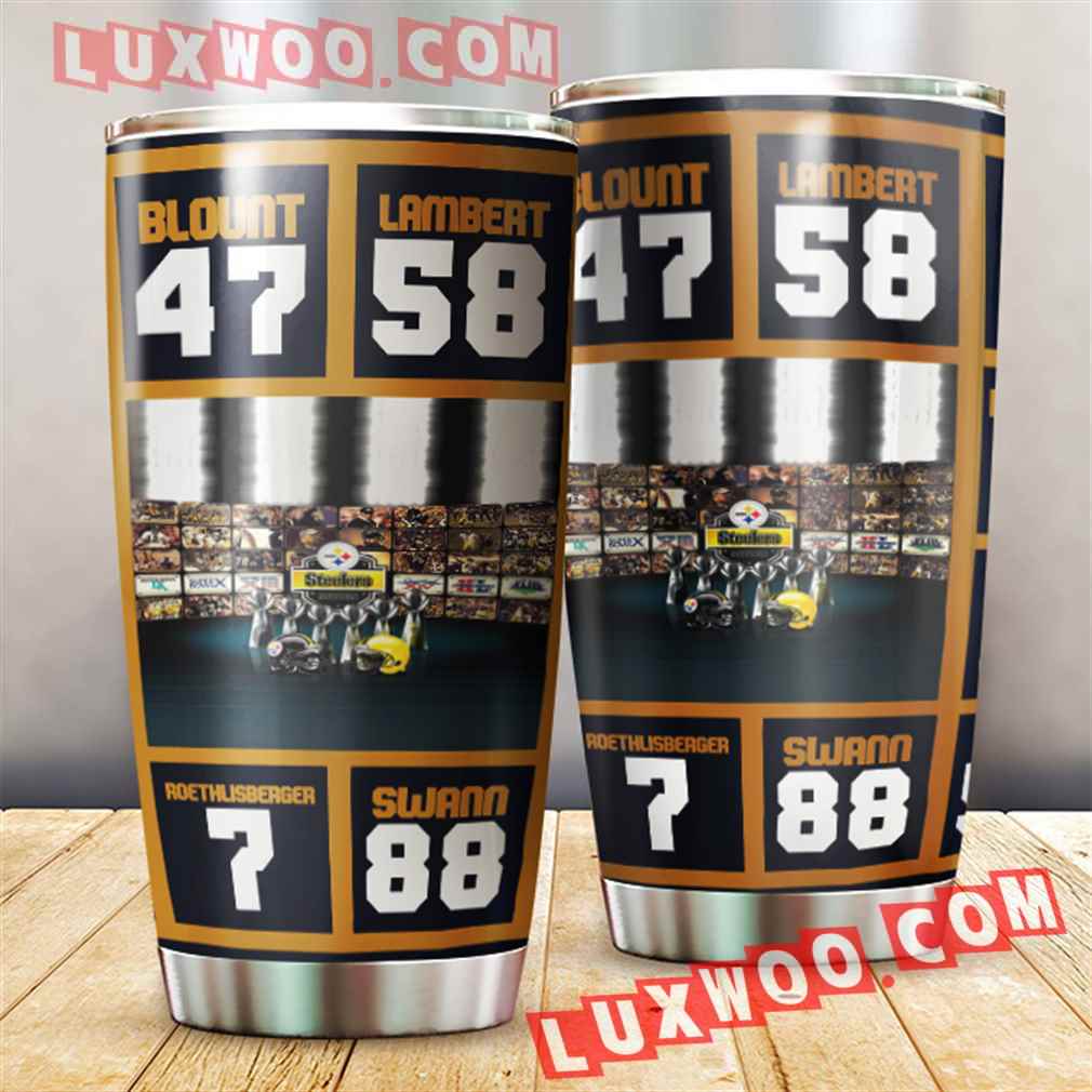 Pittsburgh Steelers Legends Nfl 3d Tumbler V5