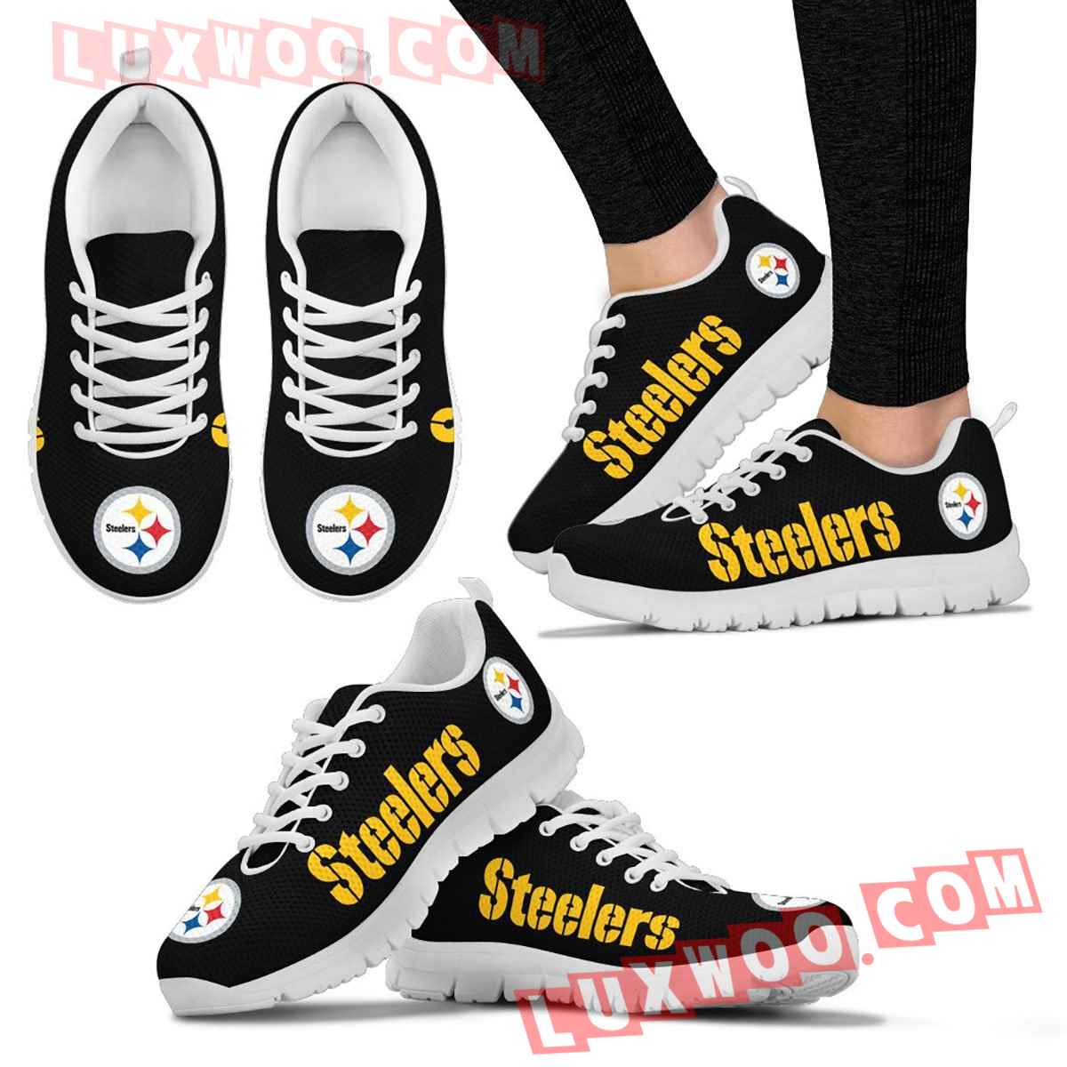 Pittsburgh Steelers Nfl Custom Shoes Sneaker V1