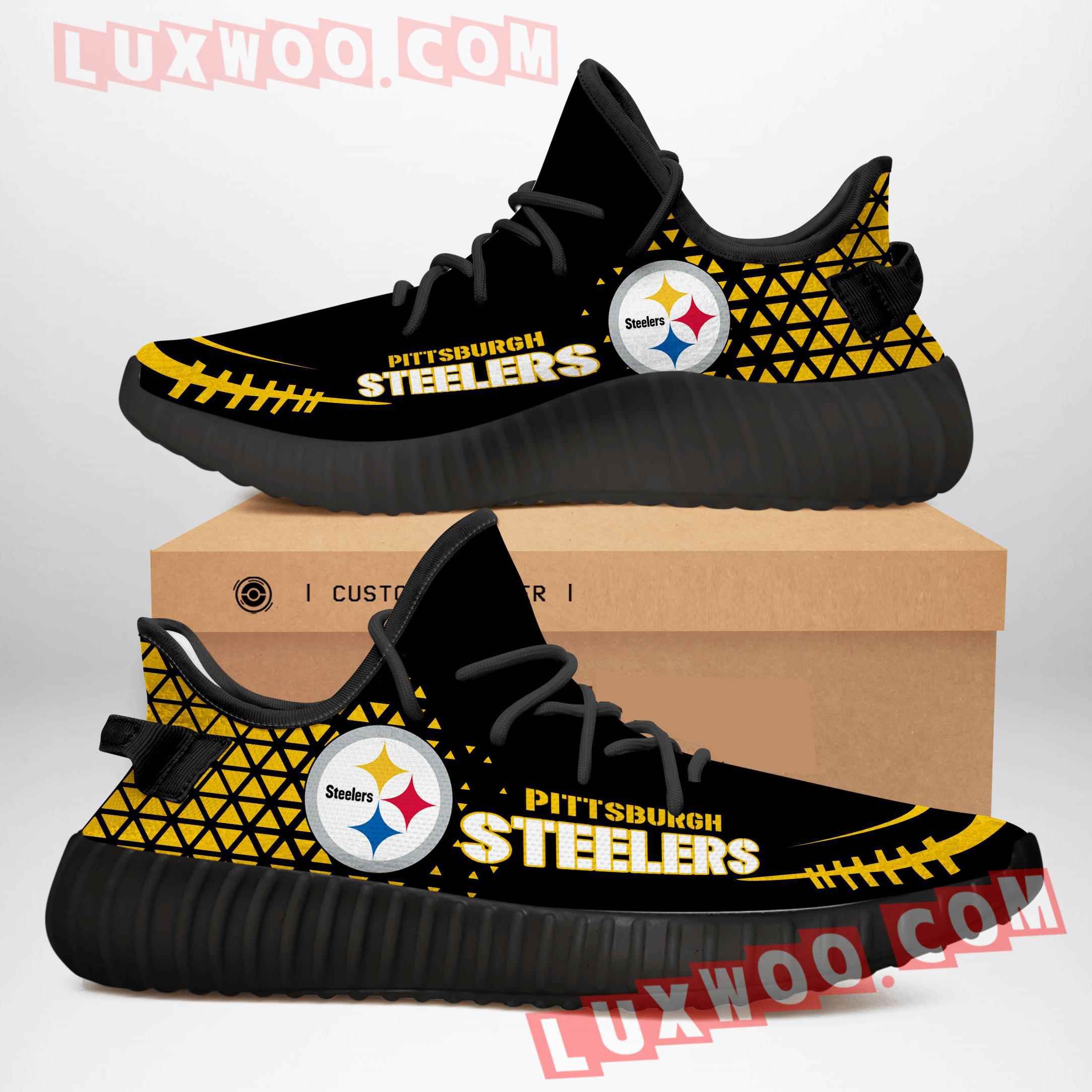 Pittsburgh Steelers Nfl Yezzy Custom Shoes Sneaker V 4