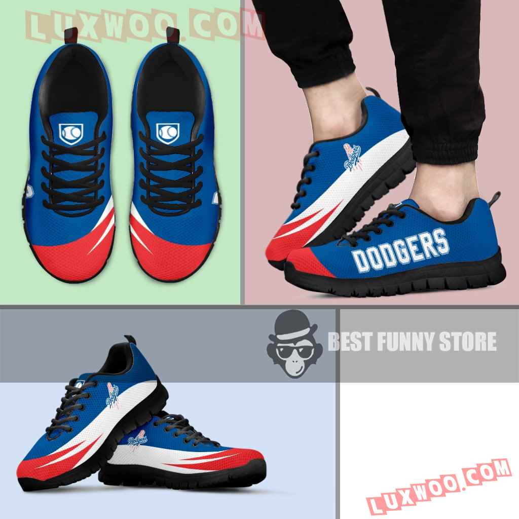 Awesome Gift Logo Los Angeles Dodgers Sneakers