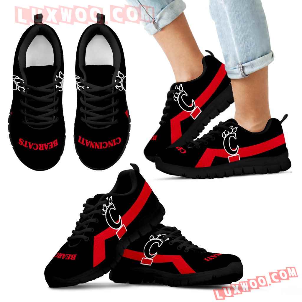 Cincinnati Bearcats Line Logo Sneakers