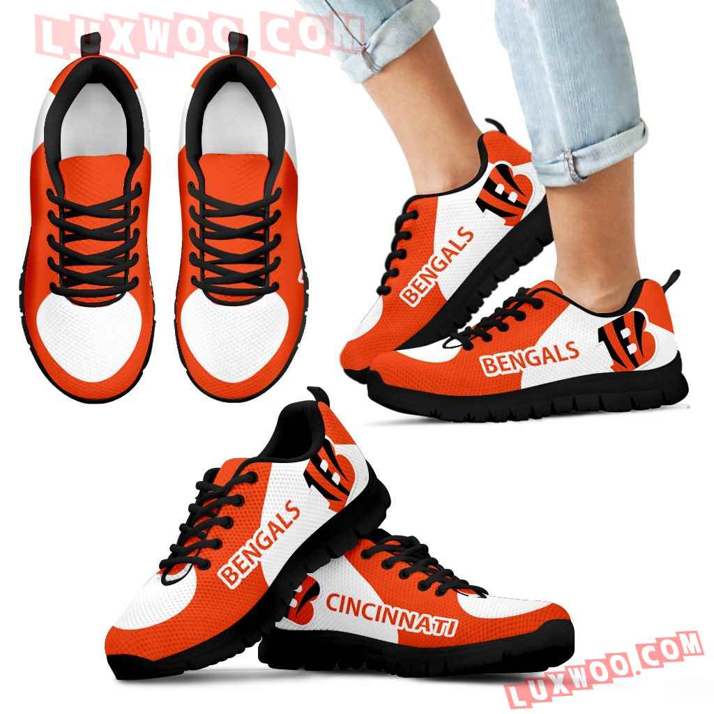 Cincinnati Bengals Top Logo Sneakers