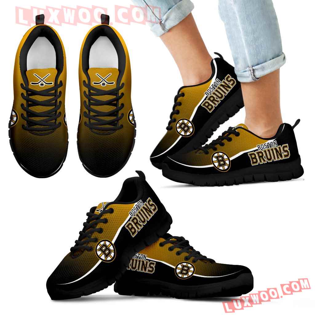 Colorful Boston Bruins Passion Sneakers