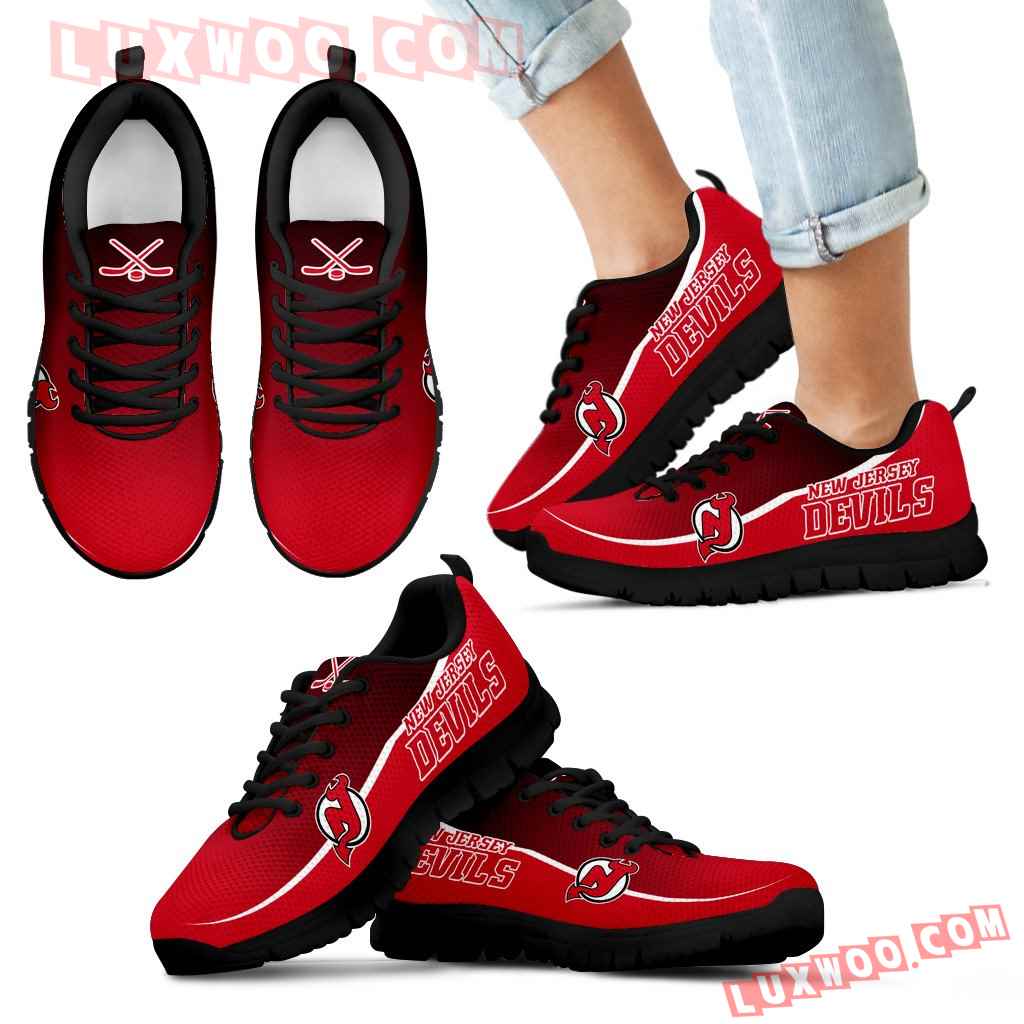 Colorful New Jersey Devils Passion Sneakers