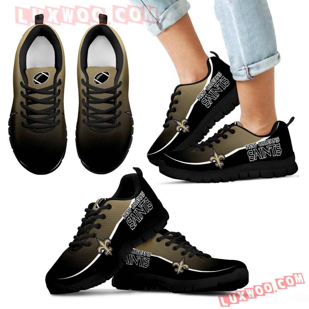 Colorful New Orleans Saints Passion Sneakers