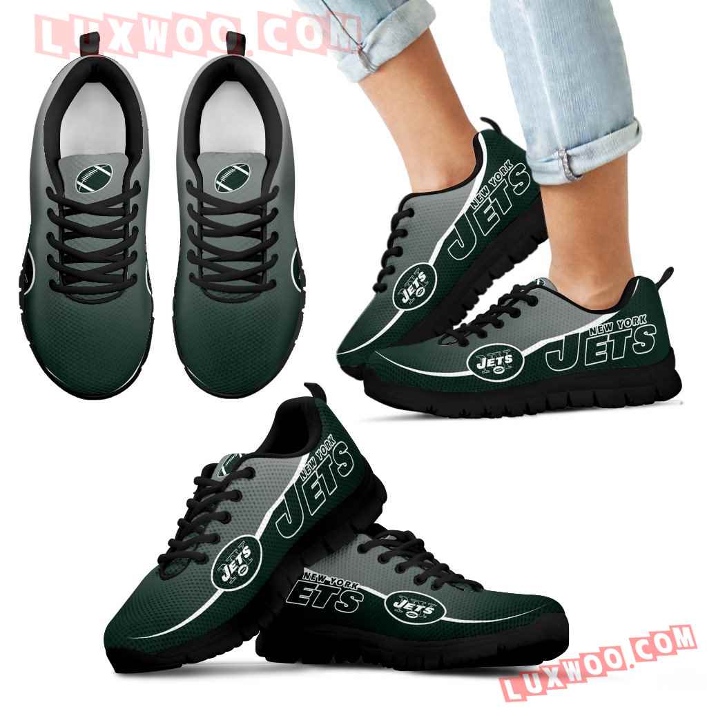 Colorful New York Jets Passion Sneakers