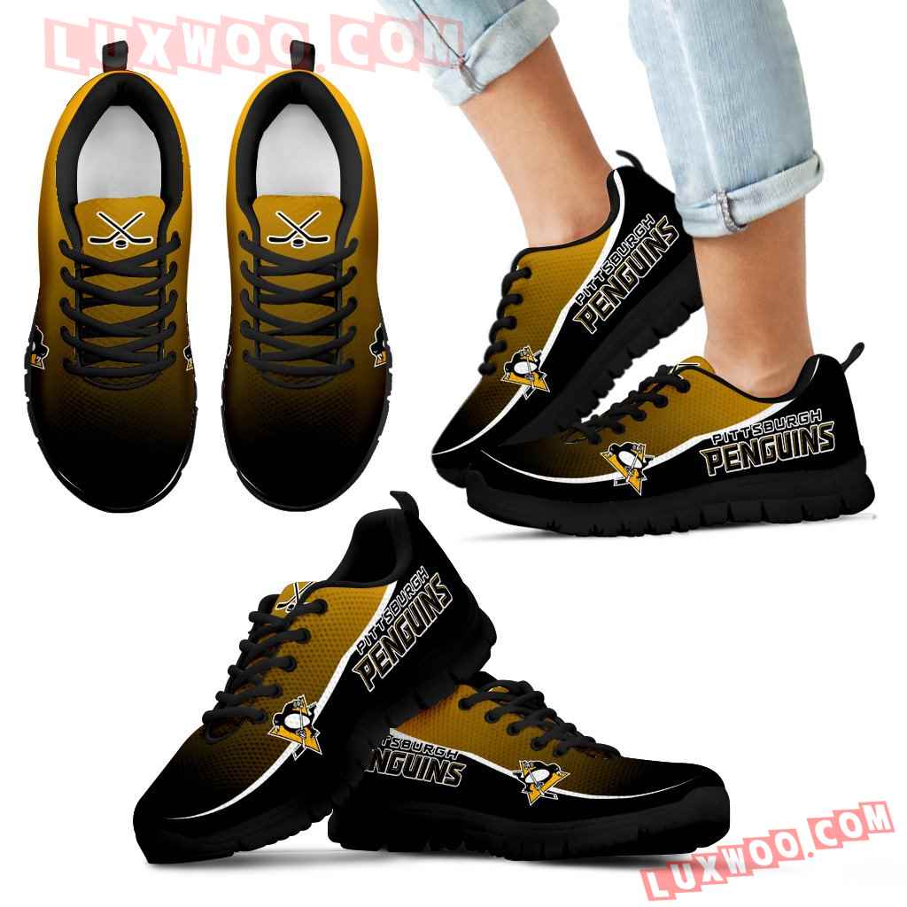 Colorful Pittsburgh Penguins Passion Sneakers