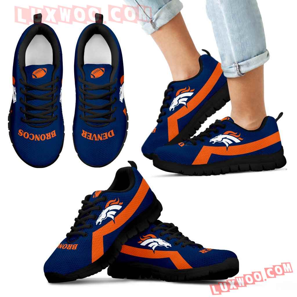 Denver Broncos Line Color Sneakers