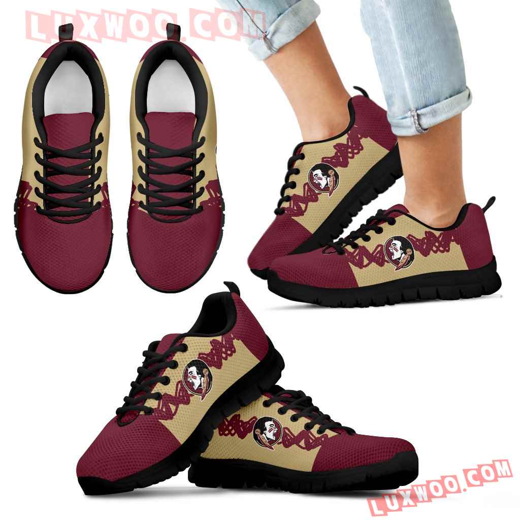 Doodle Line Amazing Florida State Seminoles Sneakers V1