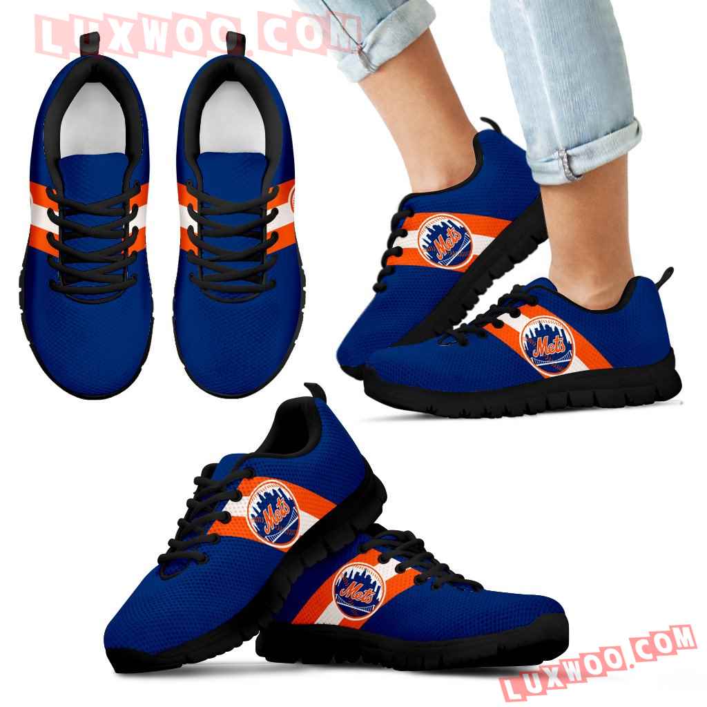 Three Colors Vertical New York Mets Sneakers