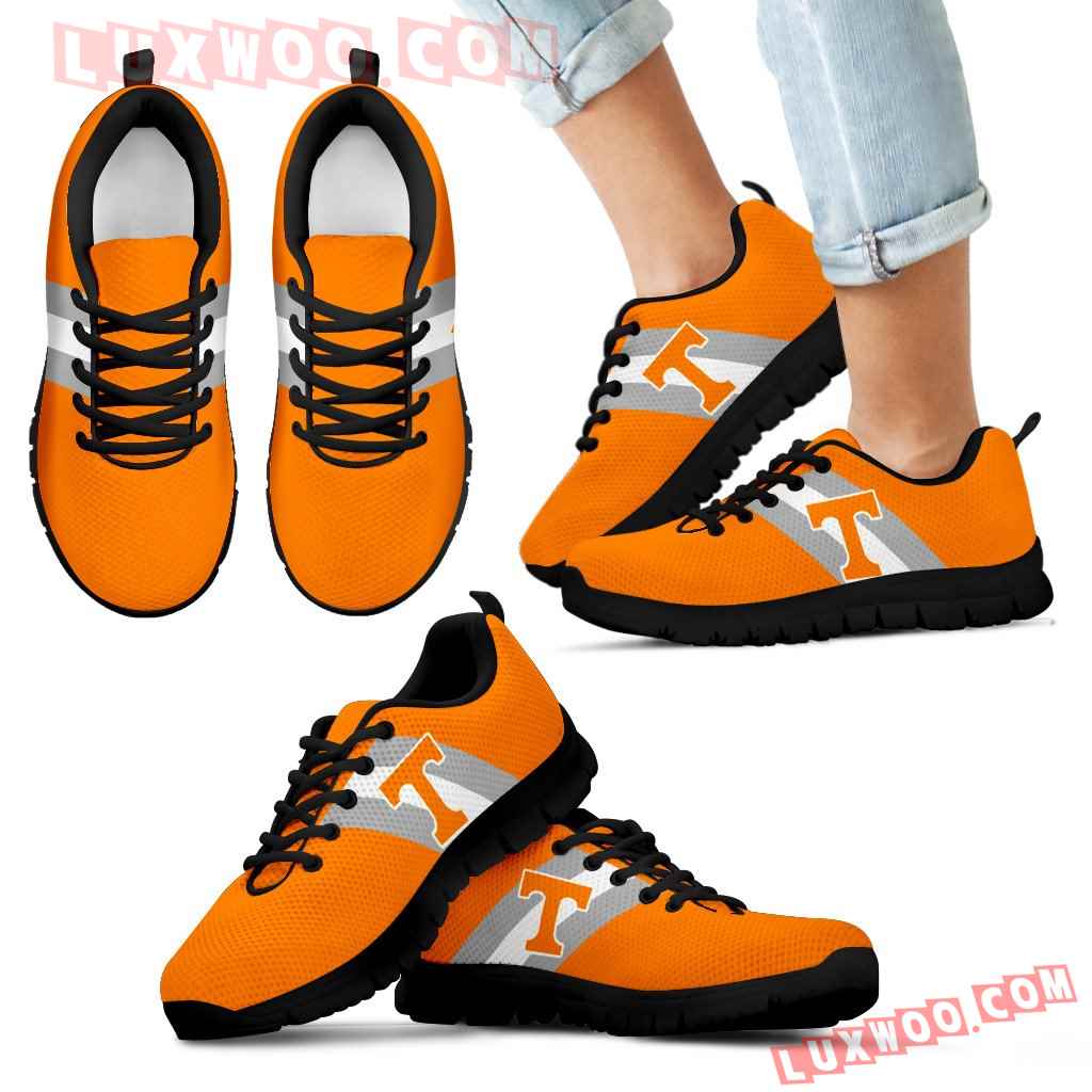 Three Colors Vertical Tennessee Volunteers Sneakers