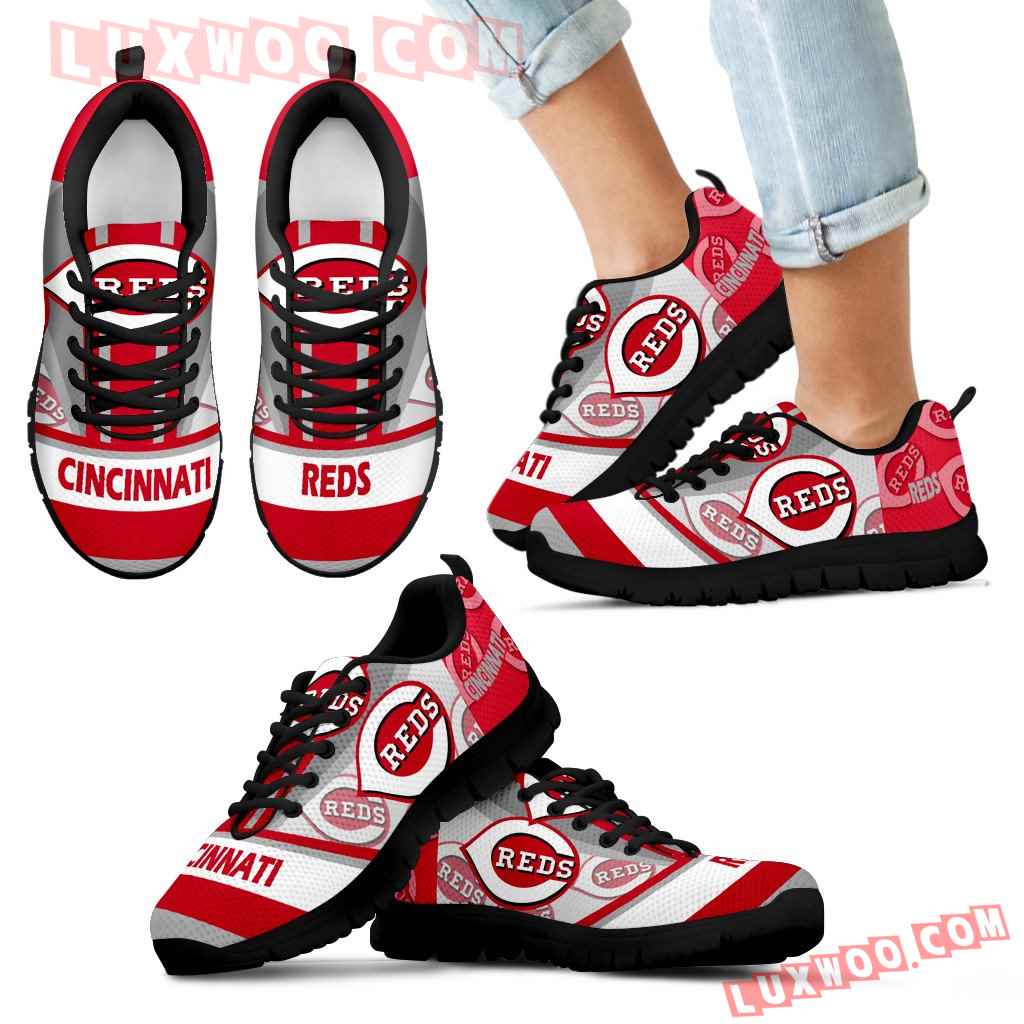 Three Impressing Point Of Logo Cincinnati Reds Sneakers