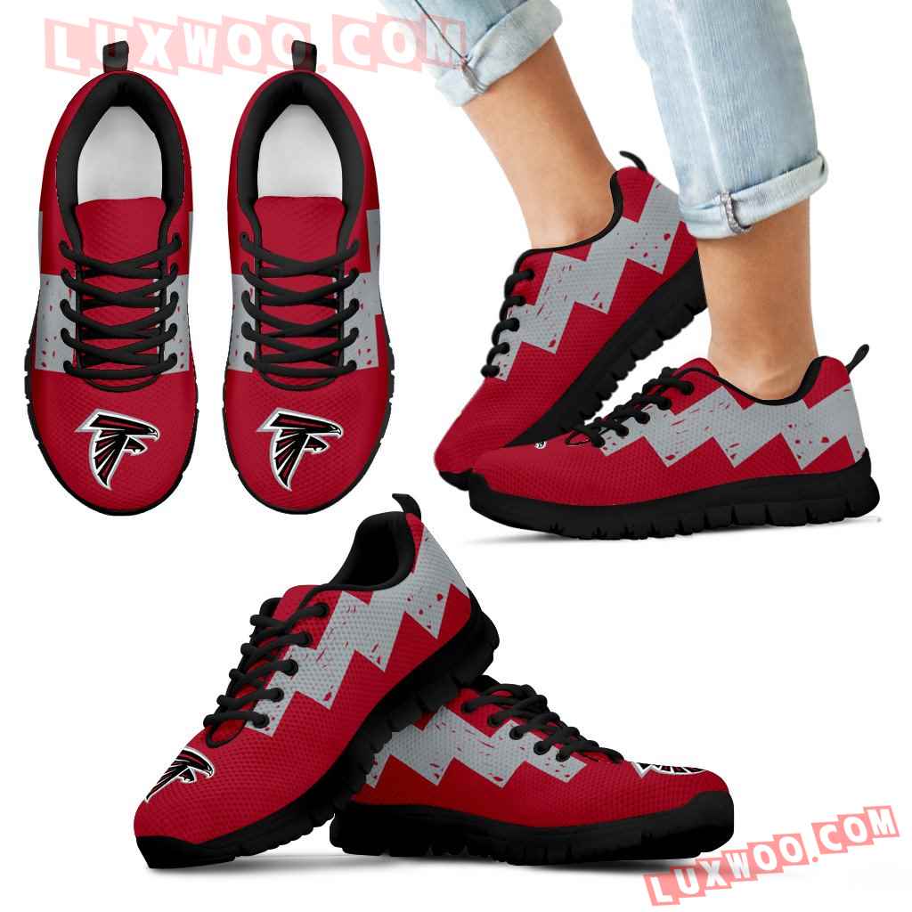 Dragon Flying Fancy Atlanta Falcons Logo Sneakers