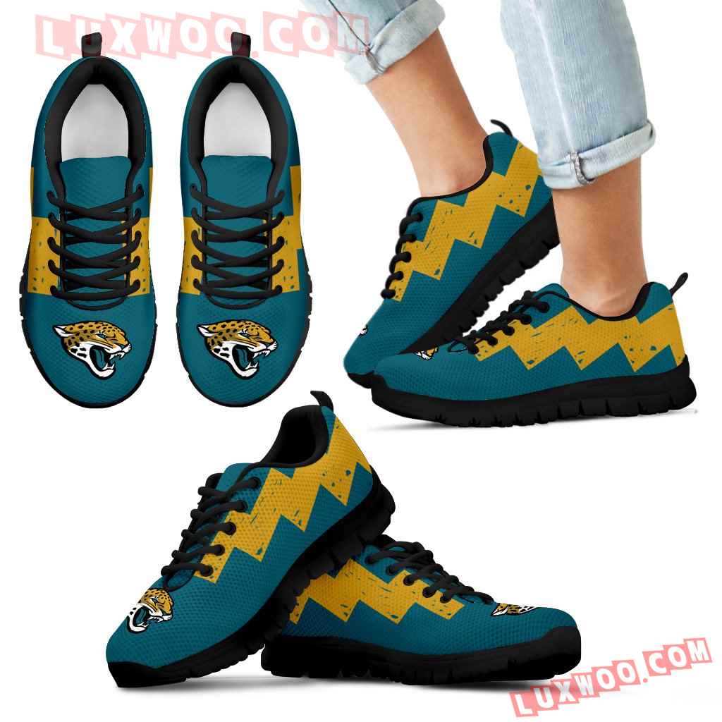 Dragon Flying Fancy Jacksonville Jaguars Logo Sneakers