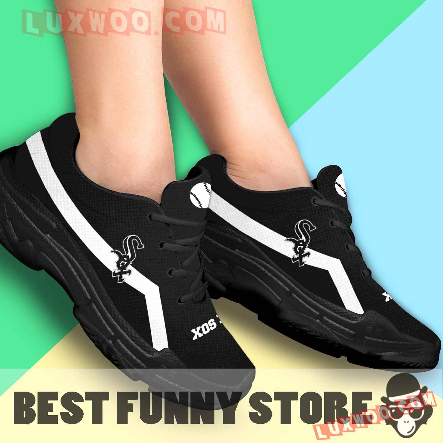 Edition Chunky Sneakers With Line Chicago White Sox Shoes