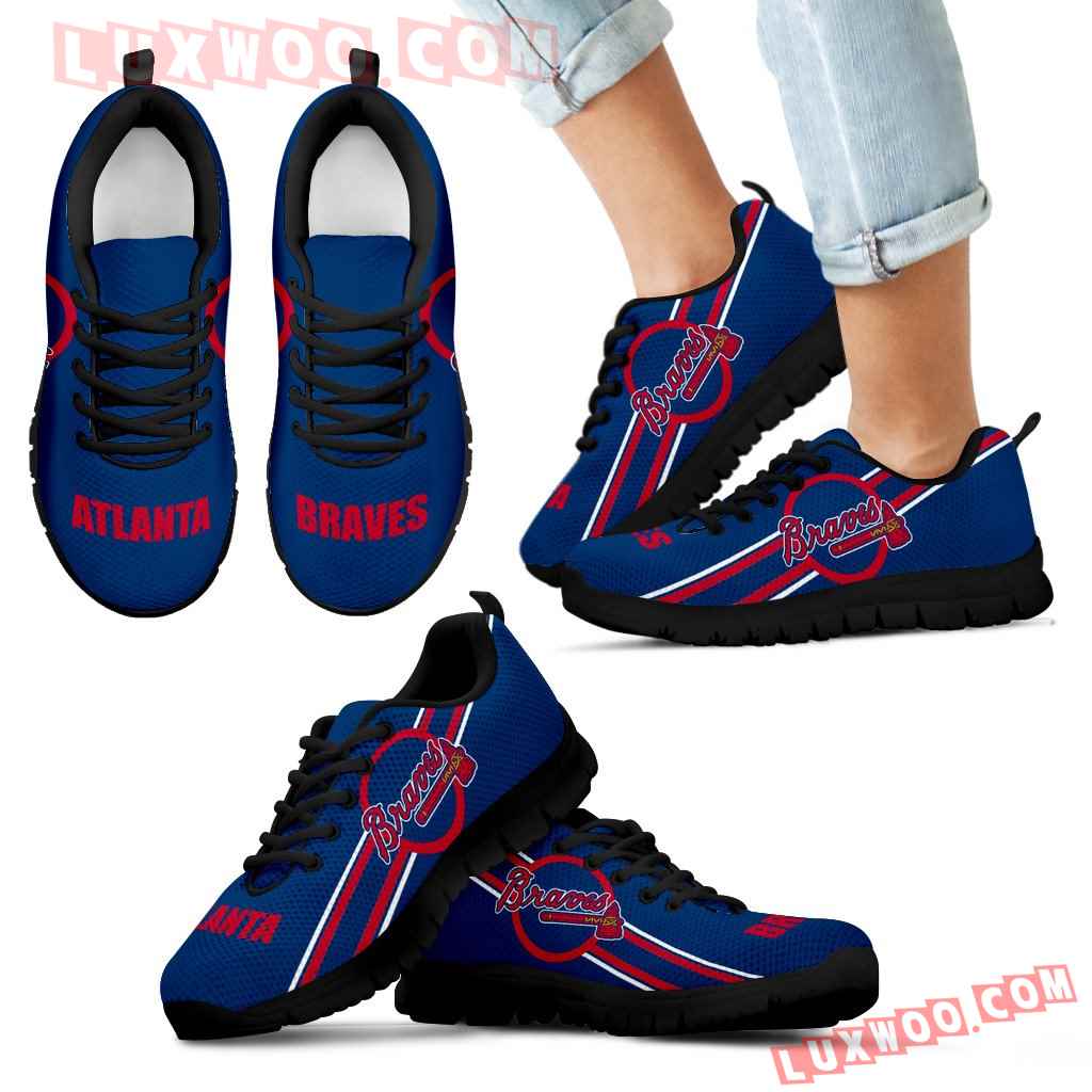 Fall Of Light Atlanta Braves Sneakers