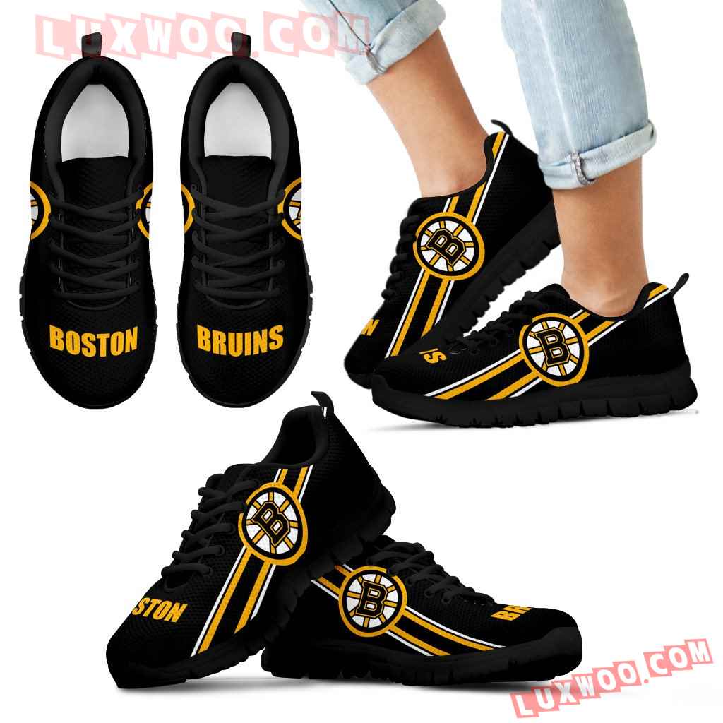 Fall Of Light Boston Bruins Sneakers